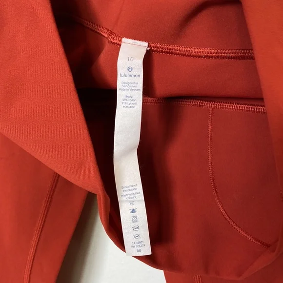 Lululemon Wunder Under Hi-Rise Tight 28” Bonfire - Picture 11 of 12